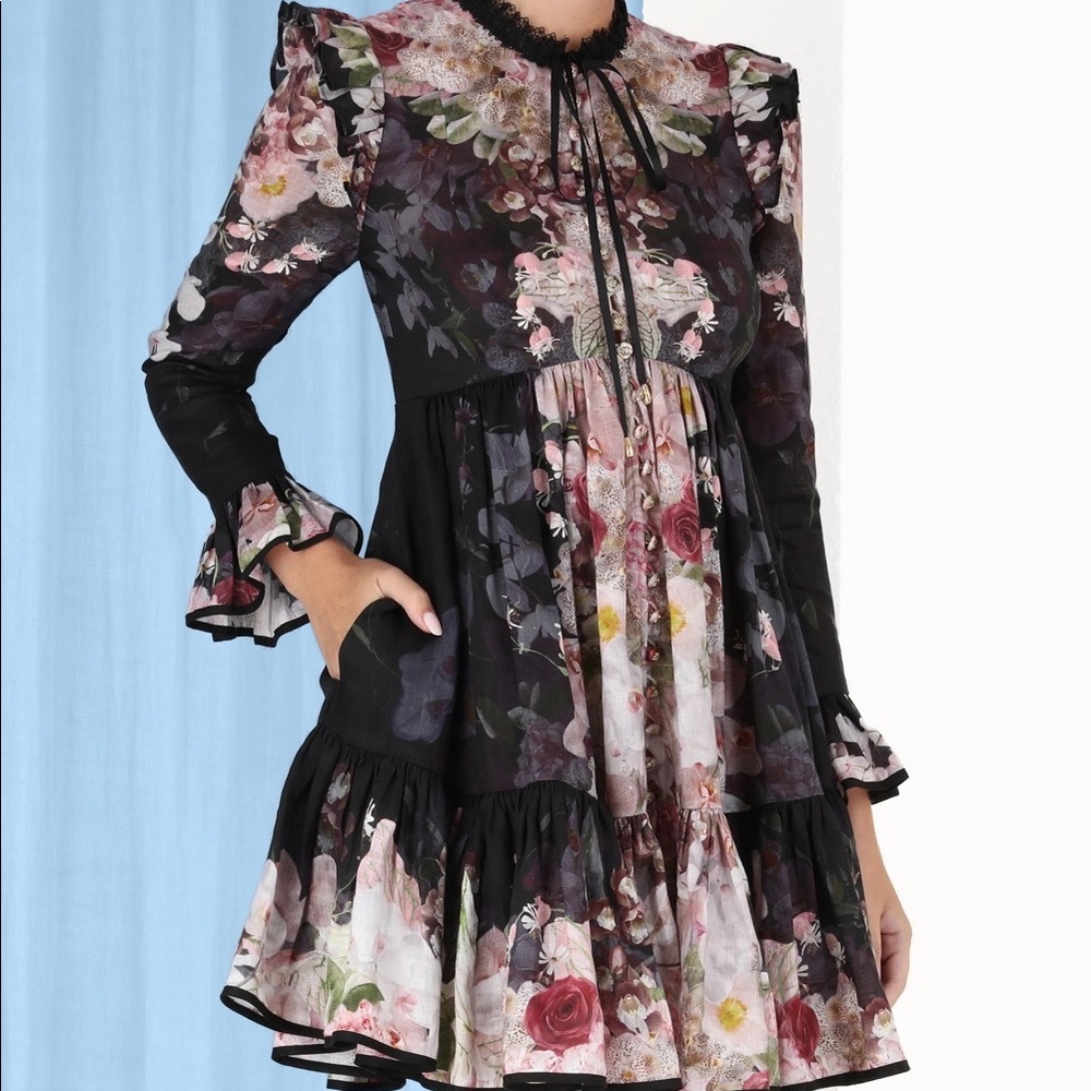 DANCER TIE NECK MINI